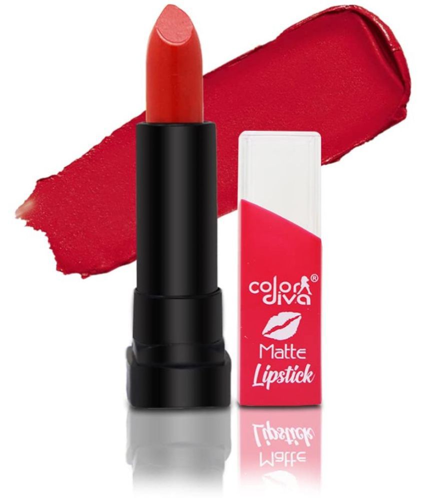     			Color Diva Red Matte Lipstick 15