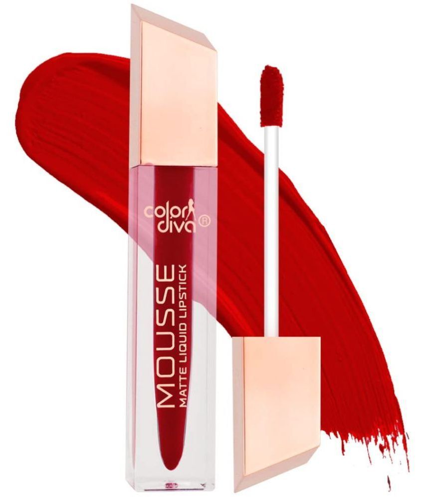     			Color Diva Ruby Red Matte Lipstick 15