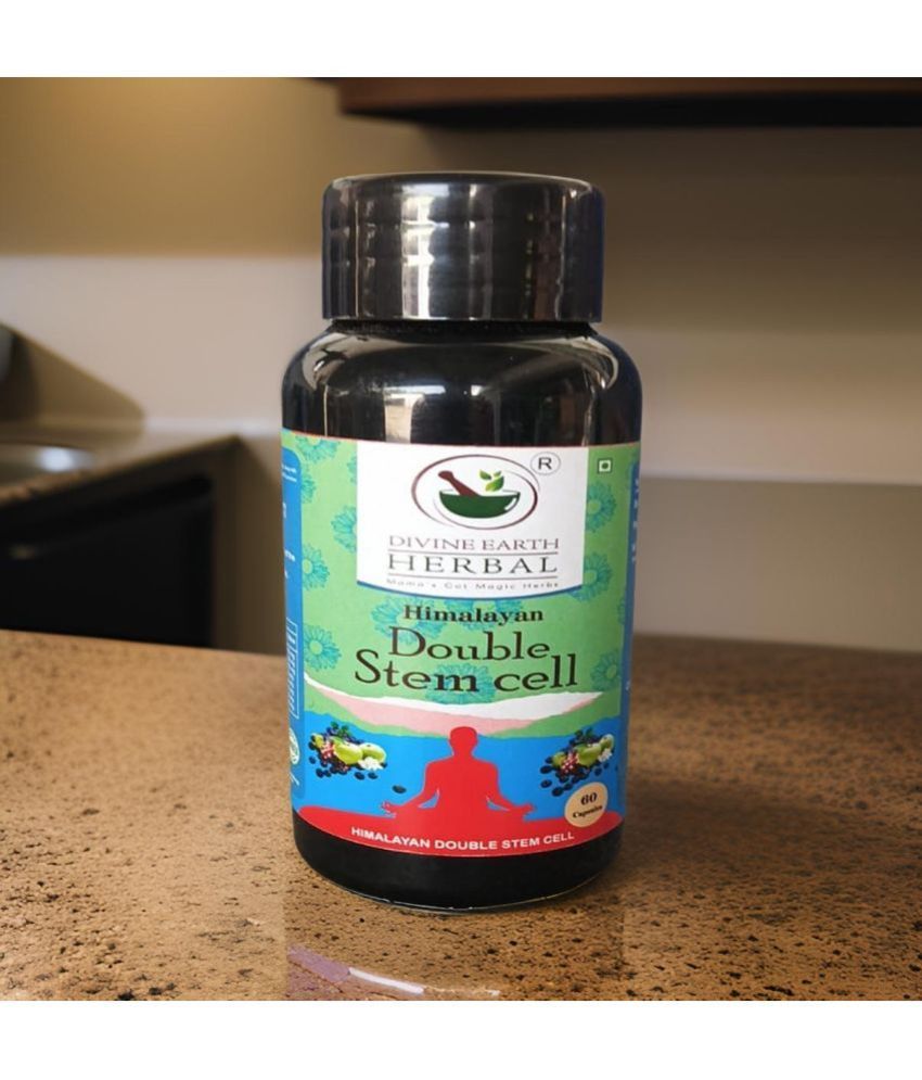     			DIVINE EARTH HERBAL ENTERPRISES - Double Stem Cell Capsule Plant Protein Powder ( 1 mg Natural )