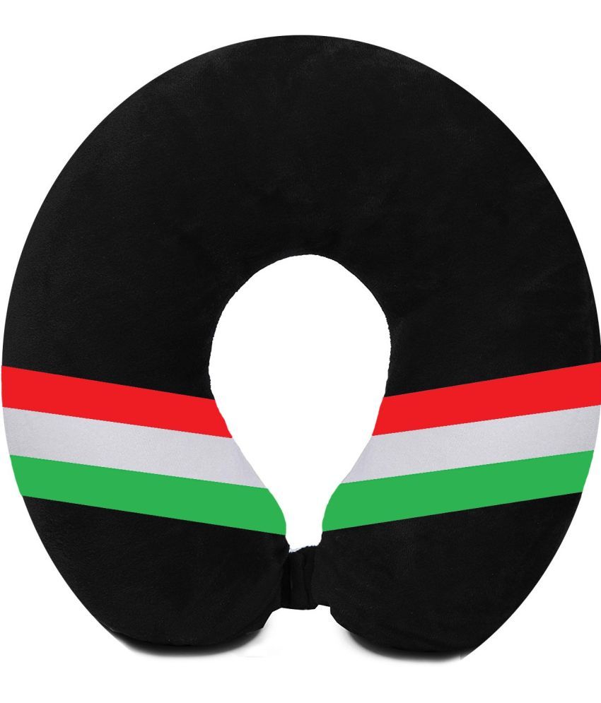     			JUZZII Black Neck Pillow ( Pack of 1 )