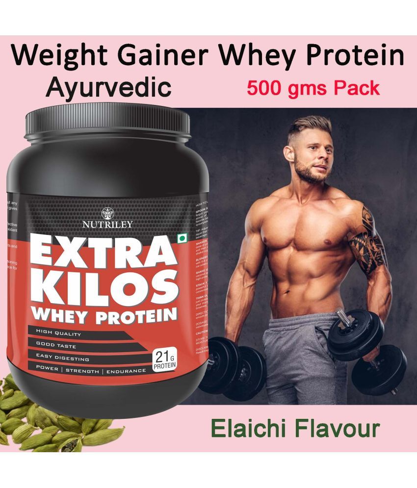     			Nutriley Extra Kilos Whey Protein ( 500 gm , Mixed Fruit - Flavour )