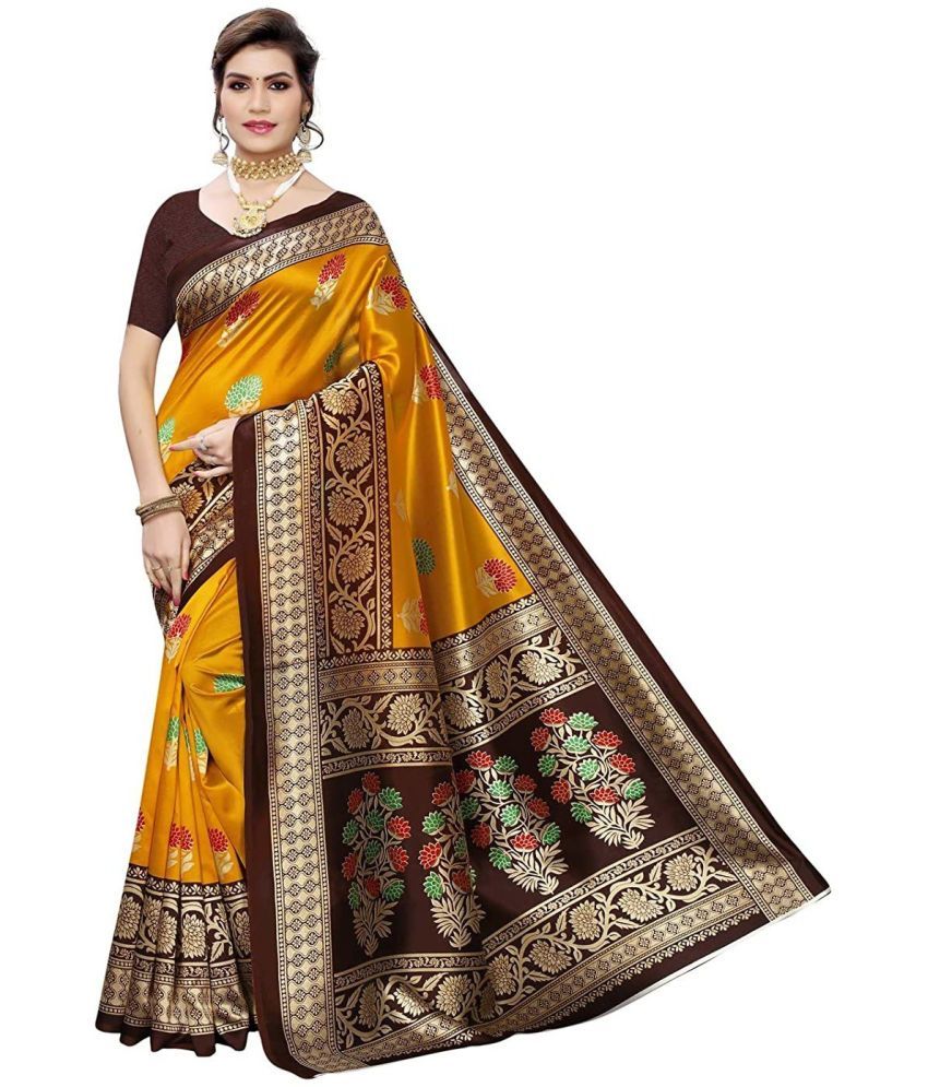     			Saadhvi Net Cut Outs Saree With Blouse Piece - Multicolor ( Pack of 1 )