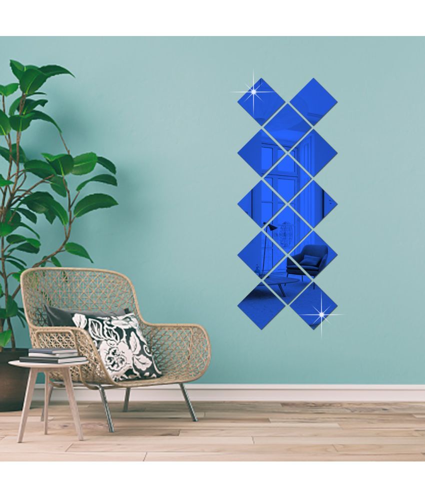     			WallDaddy Wall Sticker Geometric ( 15 x 15 cms )