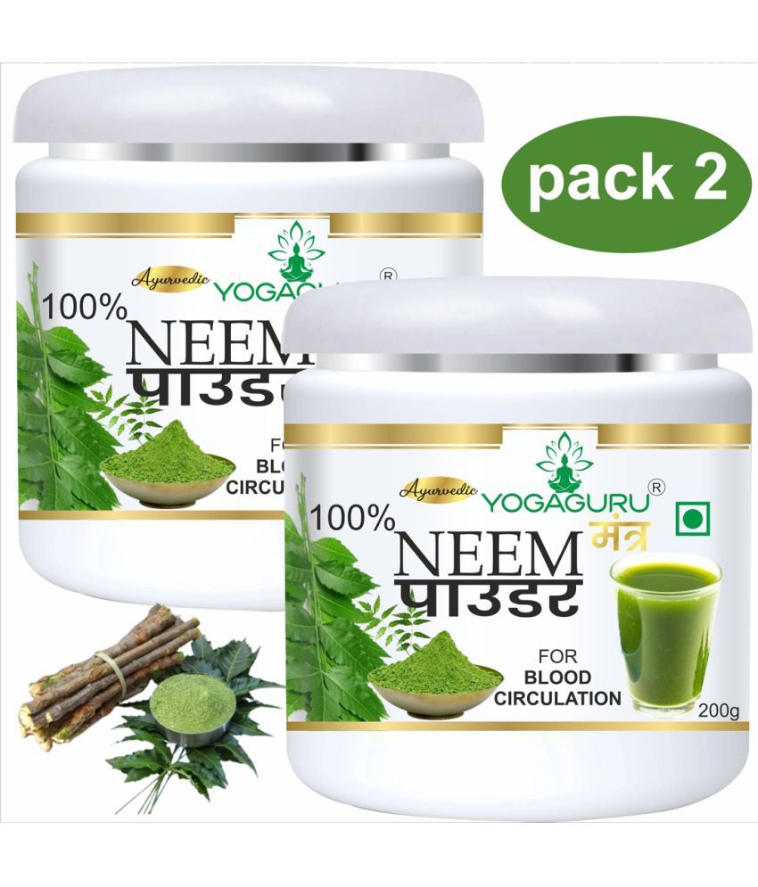     			YOGAGURU MANTR Neem Powder Chemical Free Hair Cleanser For Healthy Hair 400GM