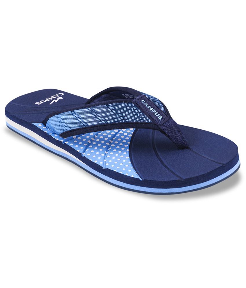     			Campus Blue Men's Thong Flip Flop