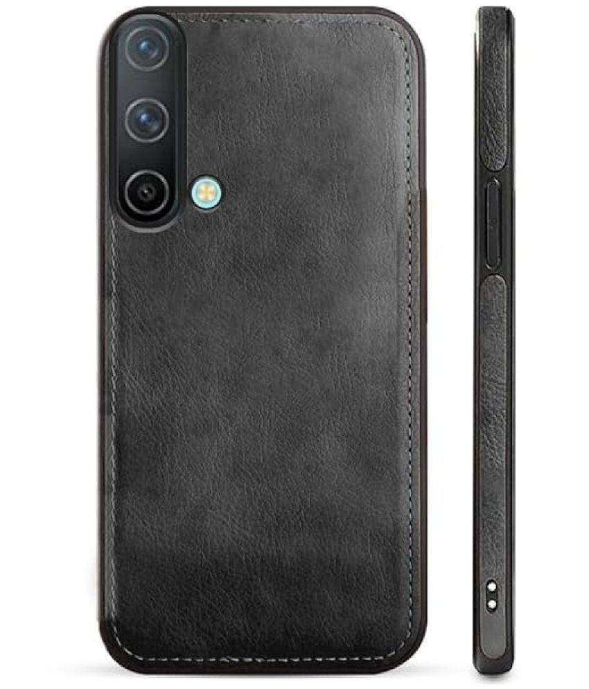     			Doyen Creations Plain Cases Compatible For Artificial Leather Oneplus nord ce 5g ( Pack of 1 )