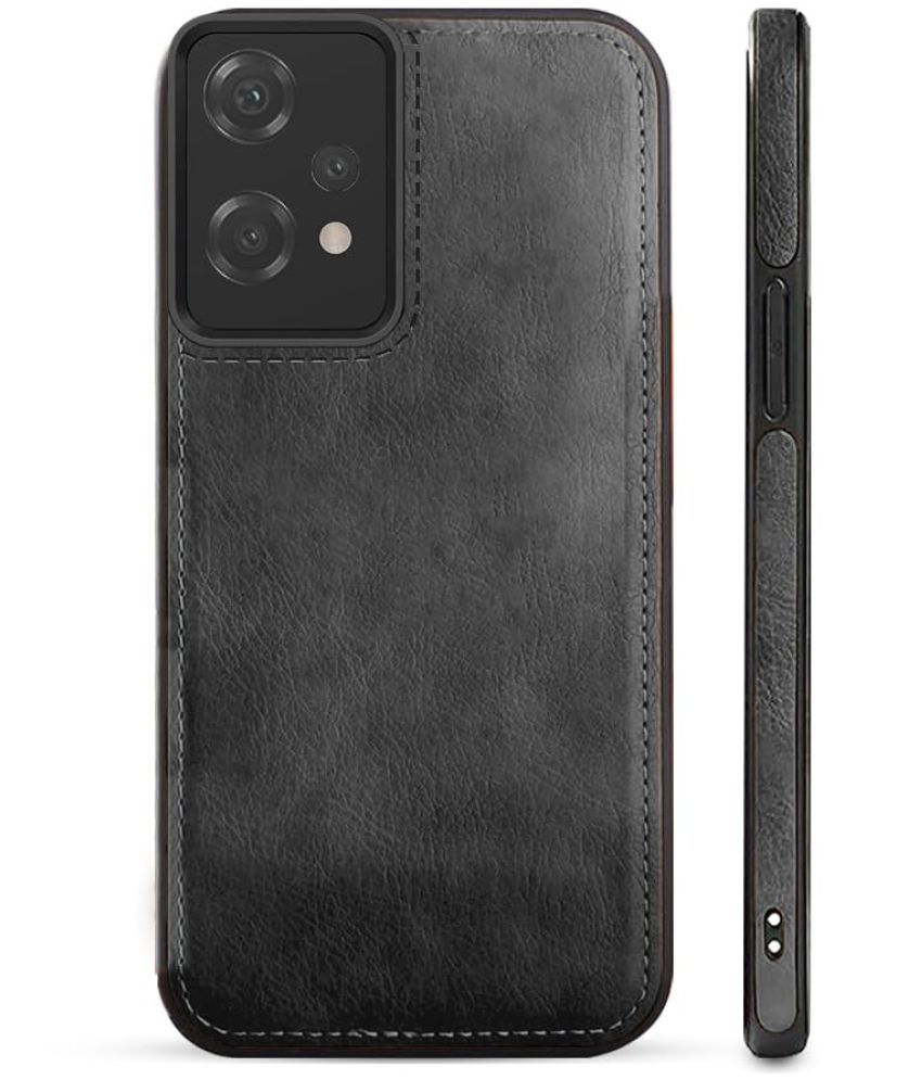     			Doyen Creations Plain Cases Compatible For Artificial Leather Oneplus nord ce 2 lite 5g ( Pack of 1 )