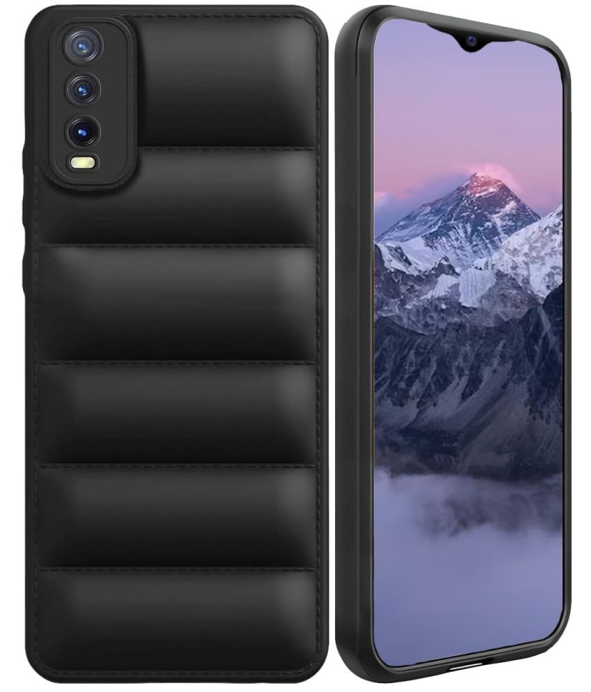     			Doyen Creations Shock Proof Case Compatible For Silicon Vivo Y12s ( Pack of 1 )