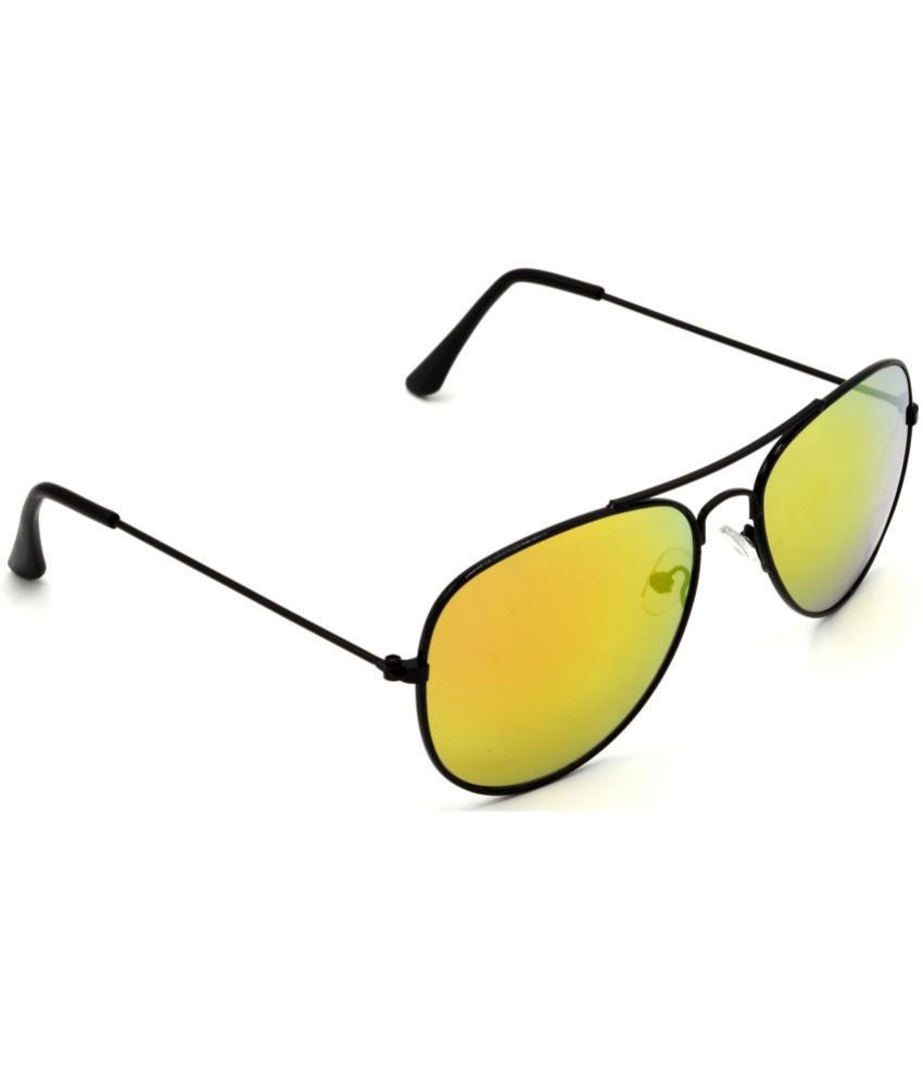     			Hrinkar Black Pilot Sunglasses ( Pack of 1 )