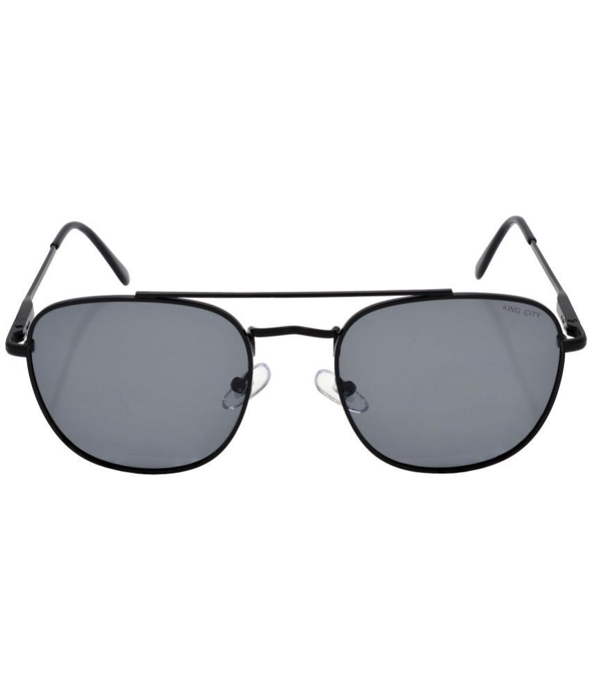     			Hrinkar Black Pilot Sunglasses ( Pack of 1 )