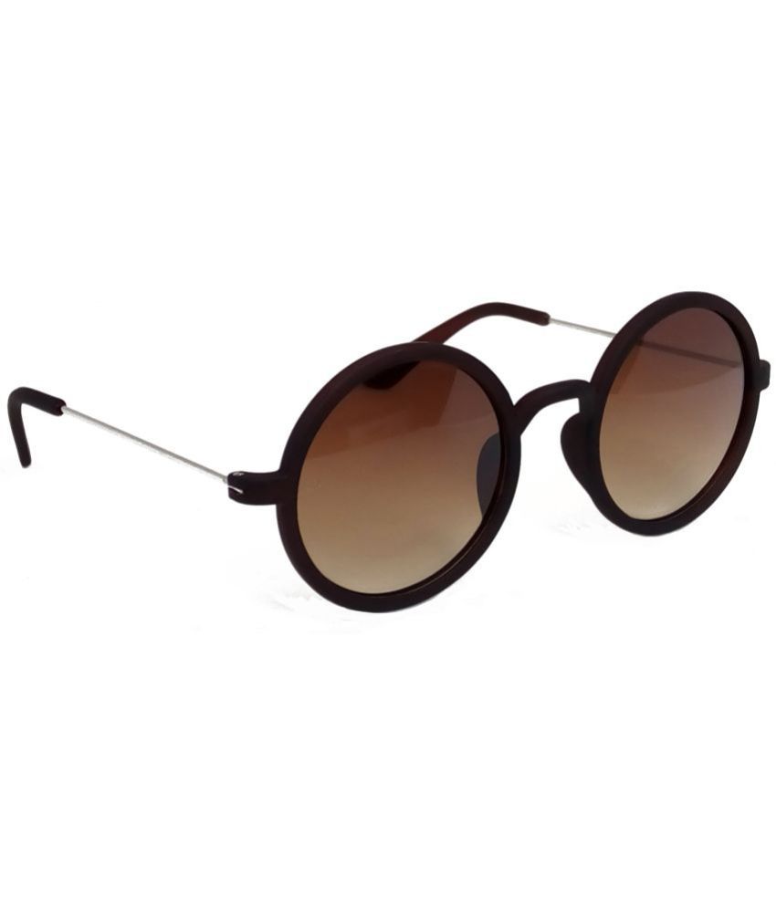     			Hrinkar Black Round Sunglasses ( Pack of 1 )
