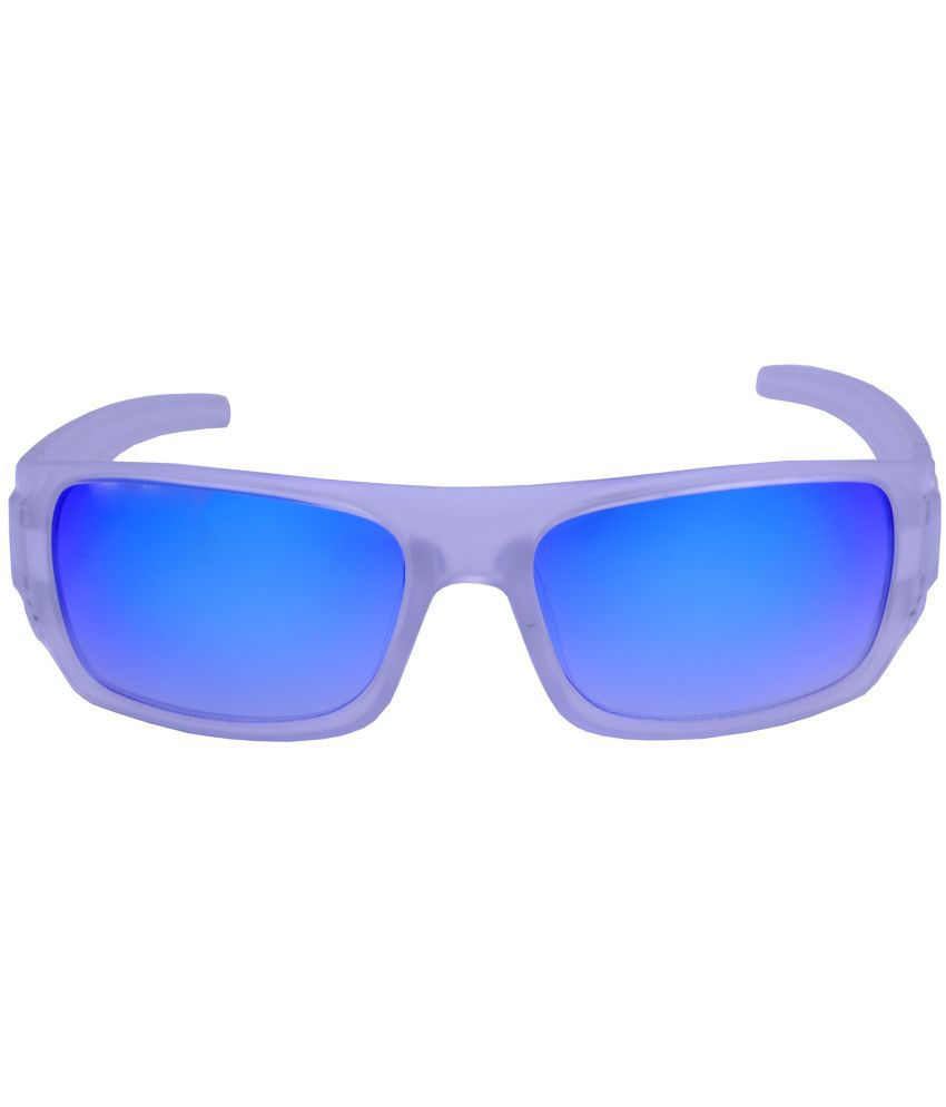     			Hrinkar Grey Melange Wrap Around Sunglasses ( Pack of 1 )