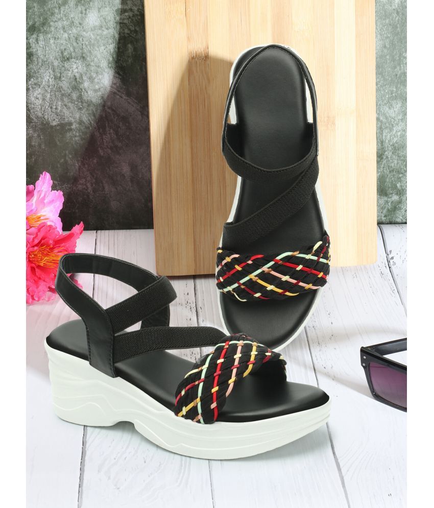     			Kajmi Black Women's Sandal Heels