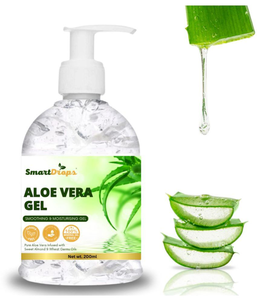     			Smartdrops Moisturizer All Skin Type Aloe Vera ( 200 ml )