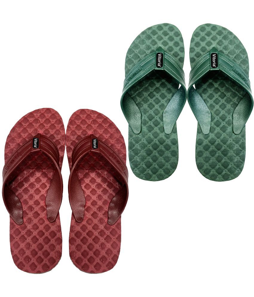     			vitoria Blue Men's Thong Flip Flop