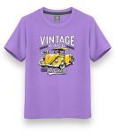 NI FASHION Pack of 1 Boys Cotton Blend T-Shirt ( Purple )