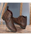 VATELIO Brown Men's Casual Boots