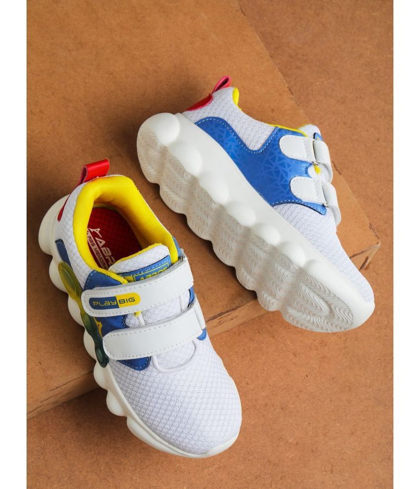     			Abros - Off White Boy's Sports Shoes ( 1 Pair )