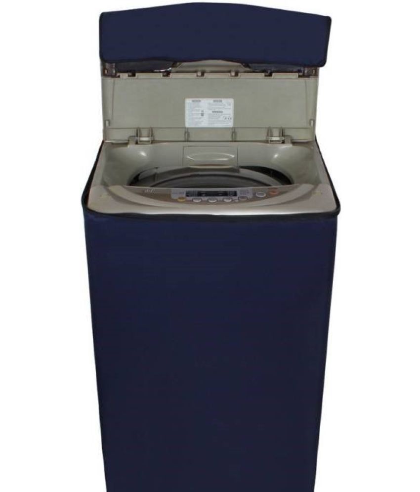     			CASA FURNISHING Top Load Washing Machine Cover Compatiable For 7 kg - Blue