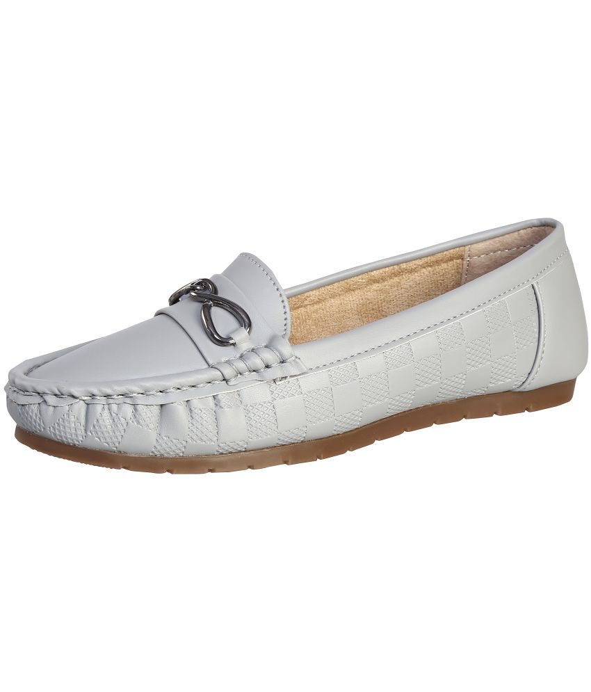     			Catbird Gray Women's Loafers