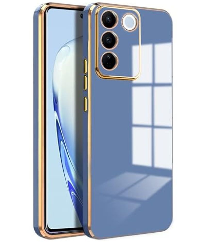     			Doyen Creations Plain Cases Compatible For Silicon VIVO V27 pro ( Pack of 1 )