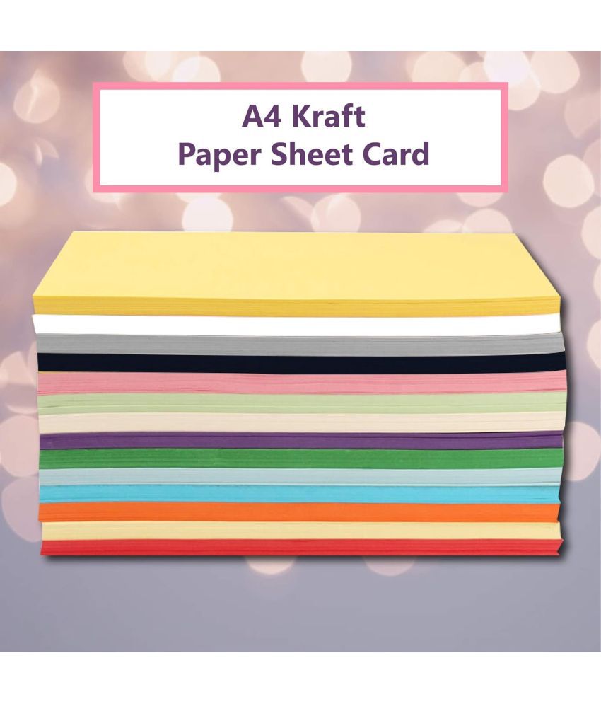     			ECLET A4 100 Coloured Sheets (10 Sheets each color) Copy Printing/Art and Craft Paper Double Sided Coloured Office Stationery Children's Day Gift, Birthday Gift, Party Favors,christmas decor etc