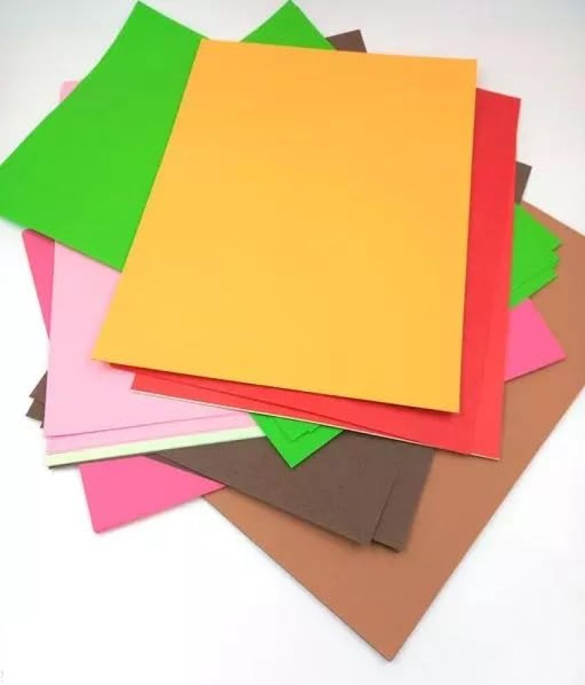     			ECLET Neon Origami Paper 15 cm X 15 cm Pack of 100 Sheets (10 sheet x 10 color) Fluorescent Color Both Side Coloured For Origami, Scrapbooking, Project Work.163
