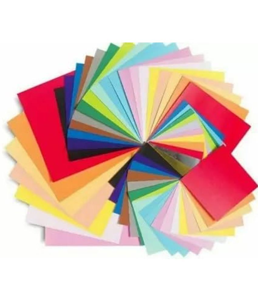     			ECLET Neon Origami Paper 15 cm X 15 cm Pack of 100 Sheets (10 sheet x 10 color) Fluorescent Color Both Side Coloured For Origami, Scrapbooking, Project Work.188