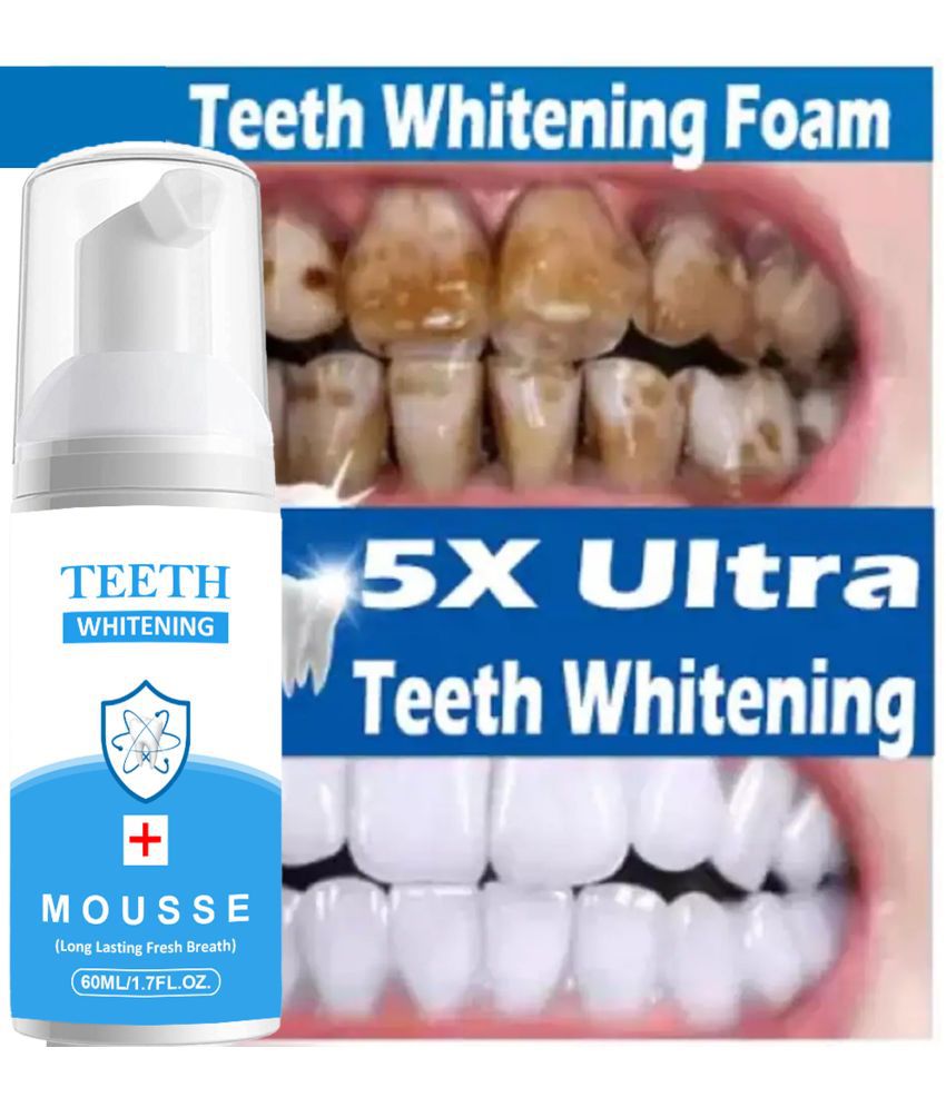     			Latibule Teeth Whitening Foam For Long Lasting Fresh Breath, 60ml, Pack of 1