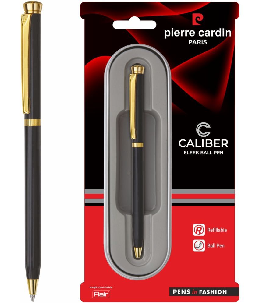     			Pierre Cardin Caliber Sleek Ball Pen Black