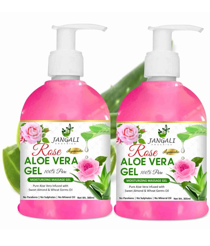     			Pure Jangali Organics Moisturizer All Skin Type Aloe Vera ( 600 ml )