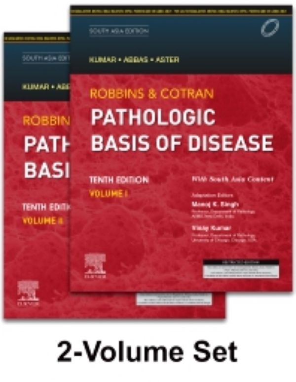     			Robbins & Cotran Pathologic Basis of Disease, 10e: South Asia Edition, 2 Vol SET