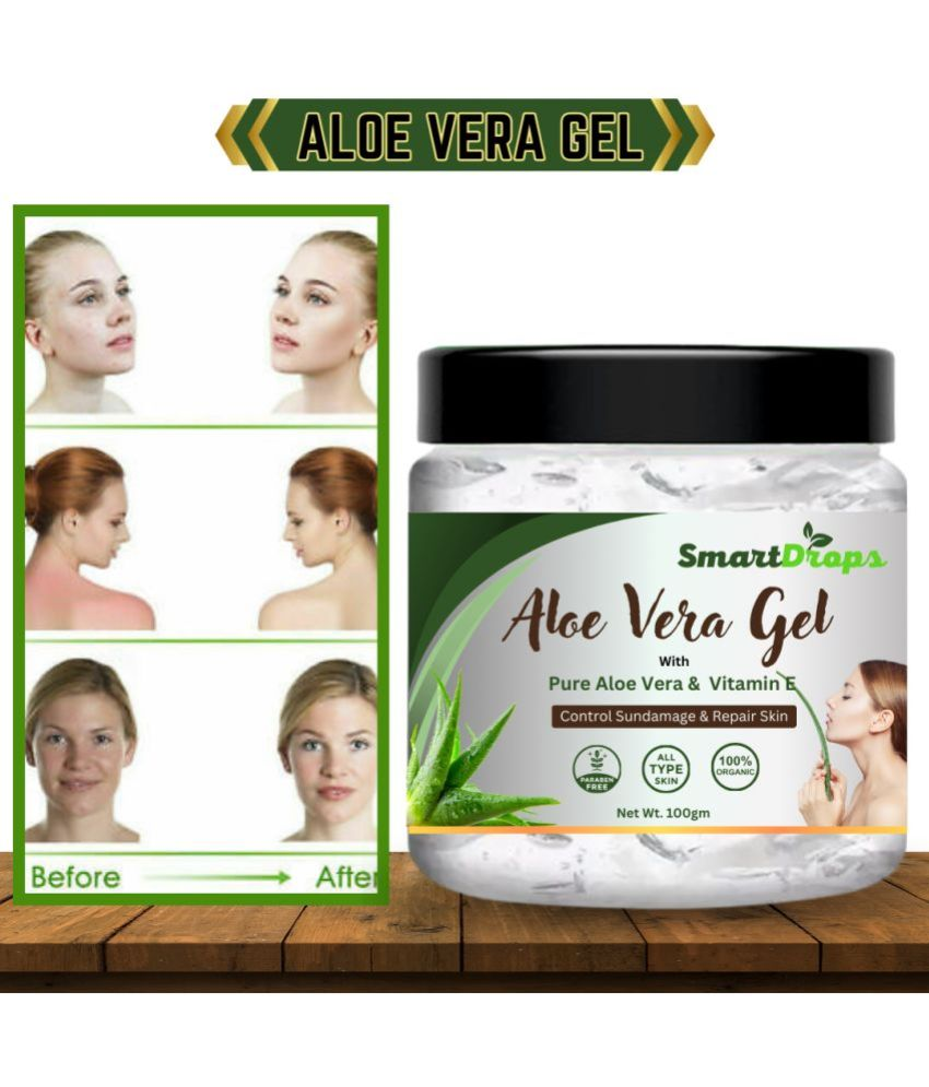     			Smartdrops Moisturizer All Skin Type Aloe Vera ( 100 gm )