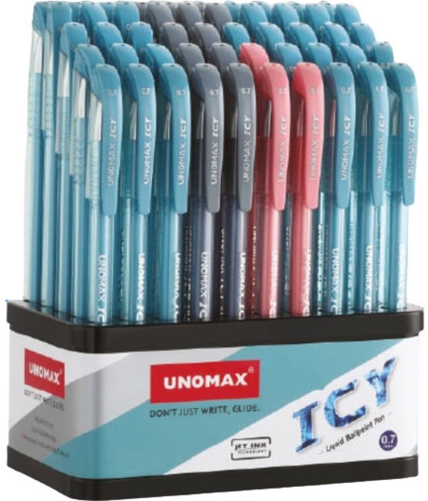     			Unomax Icy Ball Pen 50Pcs Jar