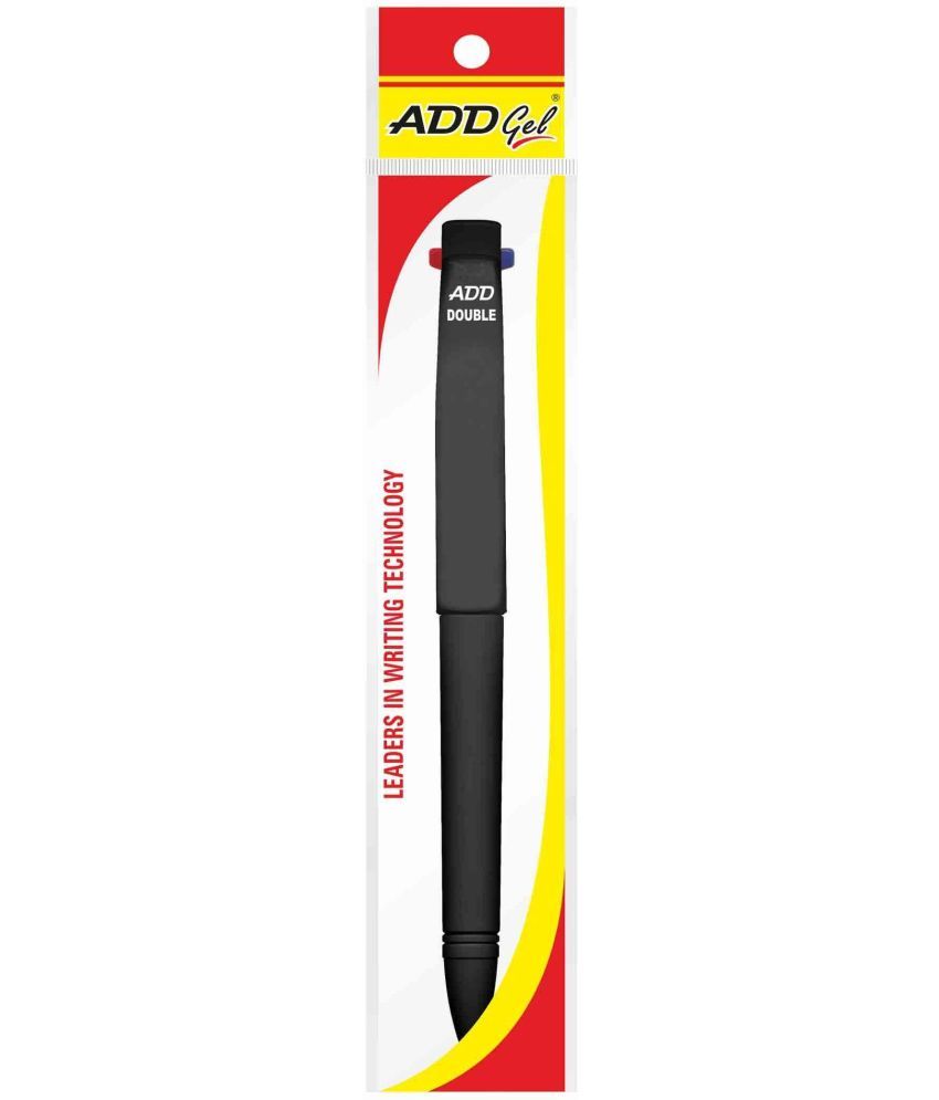     			Add Gel Double Blue/Red Pen Pack Of 25