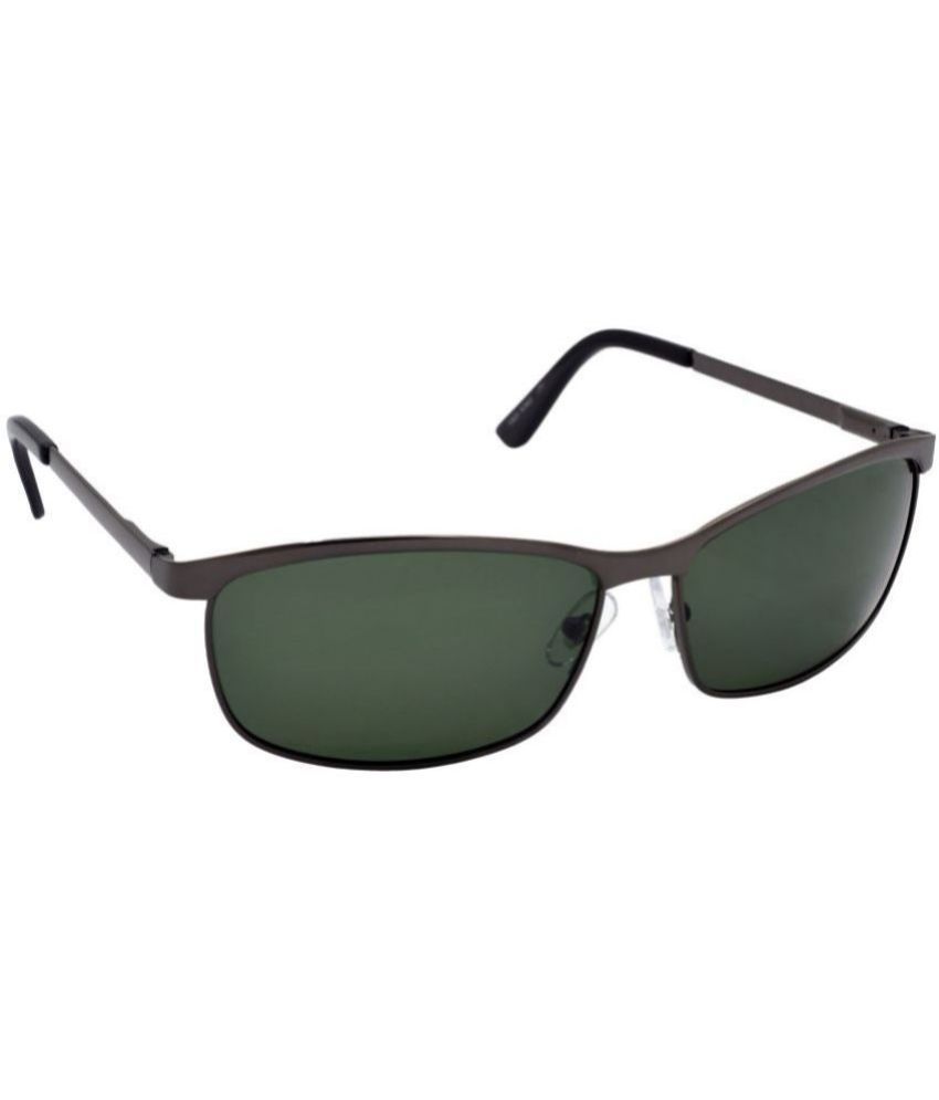     			Hrinkar Black Square Sunglasses ( Pack of 1 )