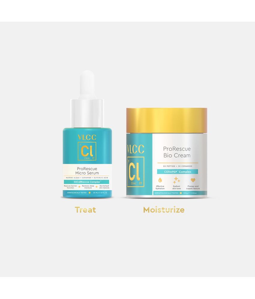     			VLCC Clinic 5X Anti Aging Skin Repair Kit (ProRescue Micro Serum -30 ml & ProRescue Bio Cream-100g)