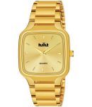 HMXT Gold Stainless Steel Analog Men's Watch