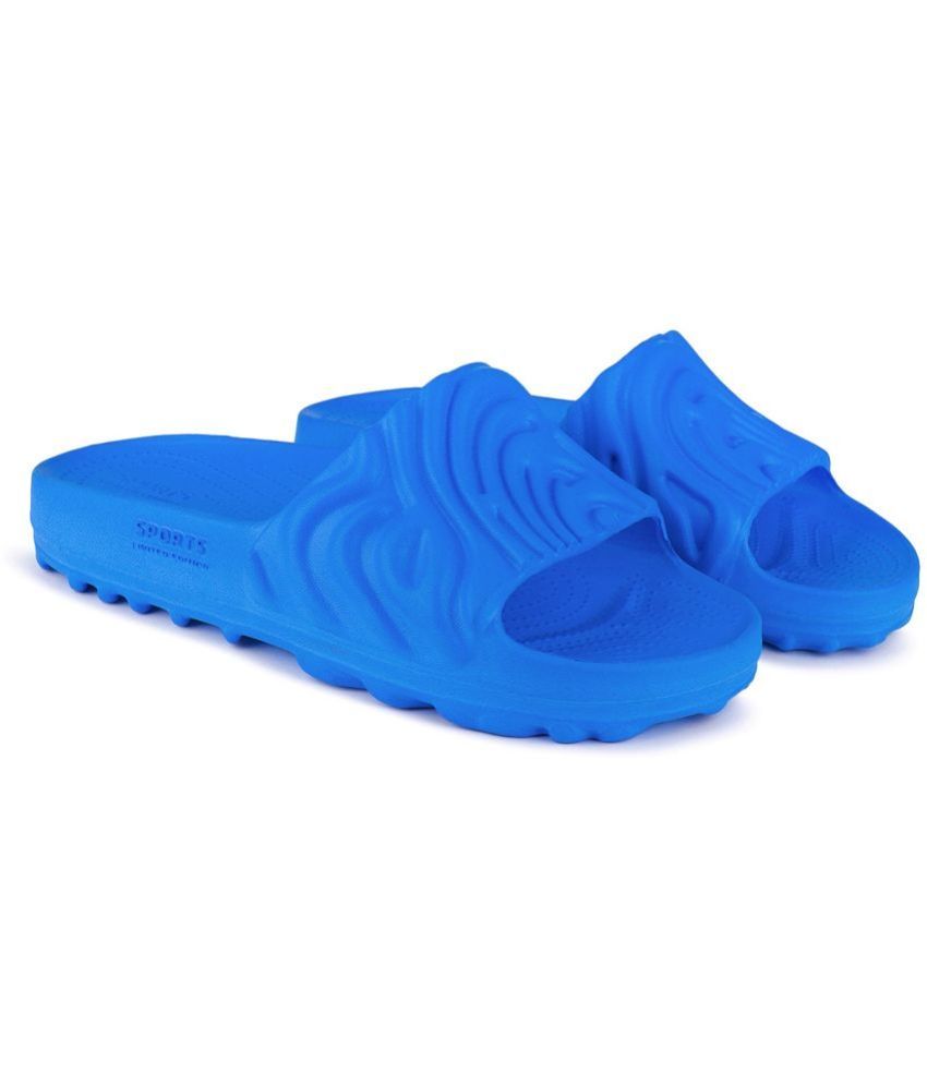     			Bersache - Blue Men's Sandals