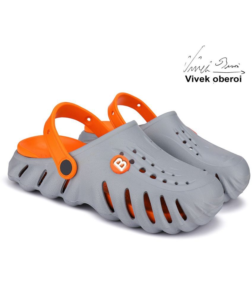     			Bersache - Orange Men's Sandals