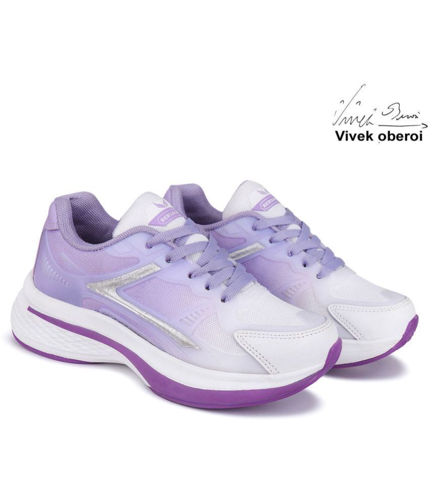     			Bersache Purple Women's Sneakers