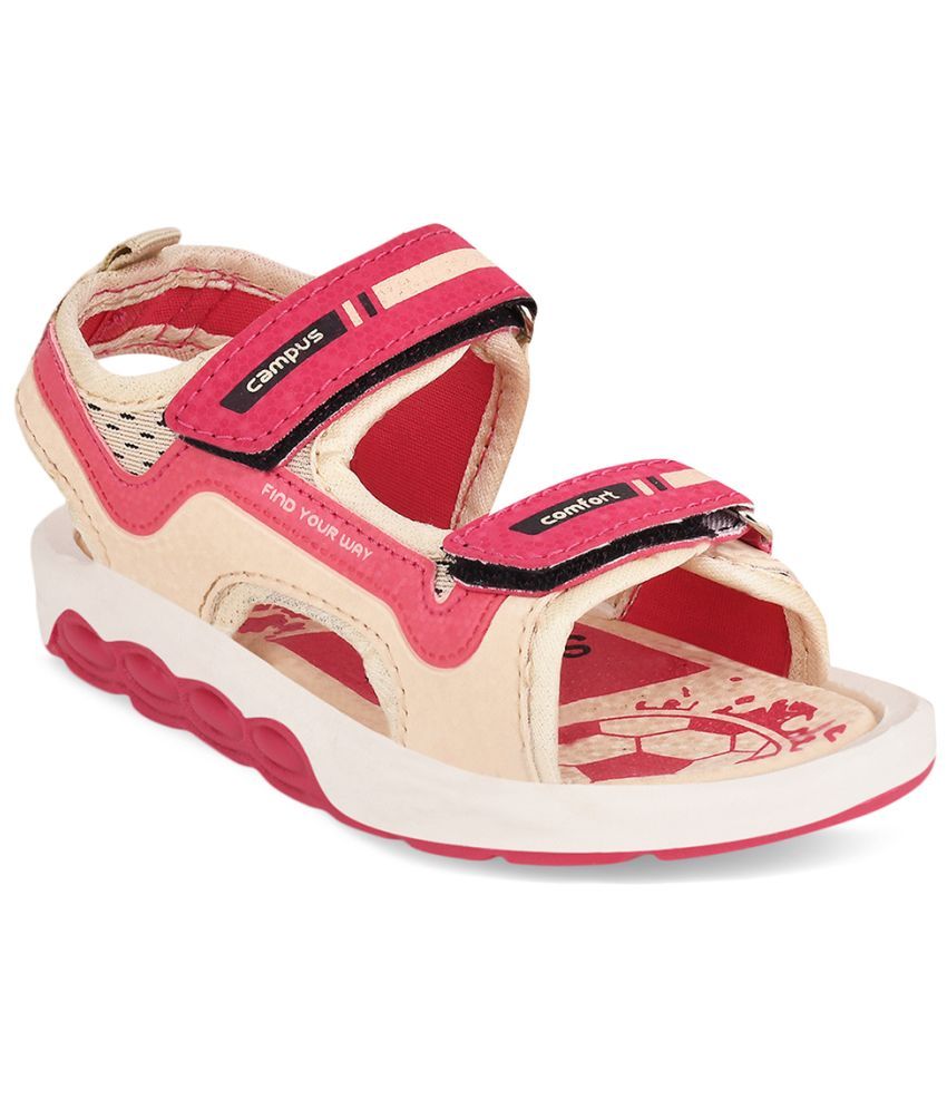     			Campus DRS-207 Cream Kid's Sandal