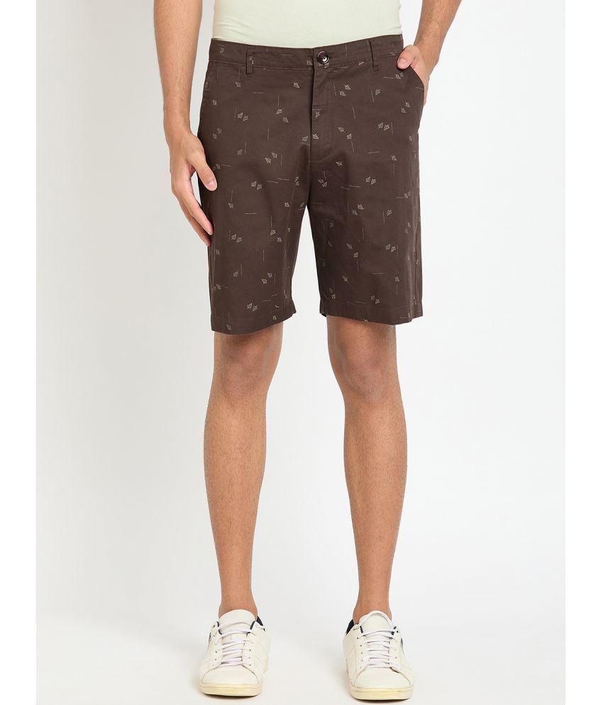     			Club York Brown Cotton Blend Men's Shorts ( Pack of 1 )