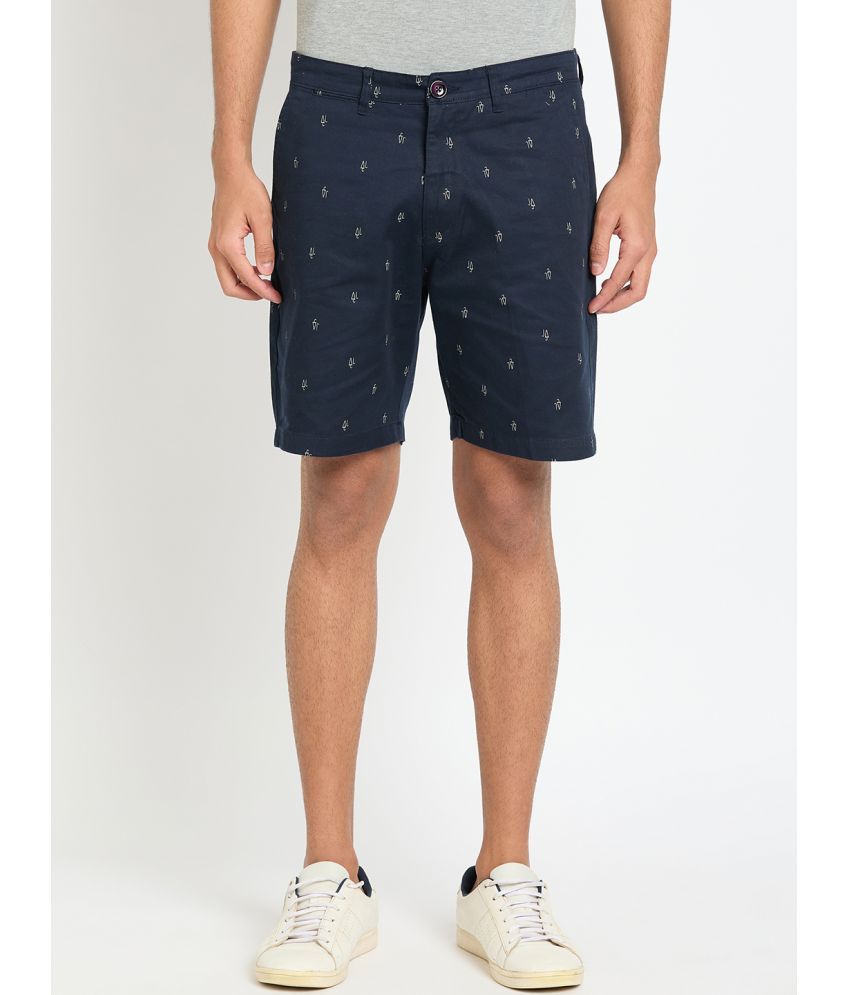     			Club York Indigo Cotton Blend Men's Shorts ( Pack of 1 )