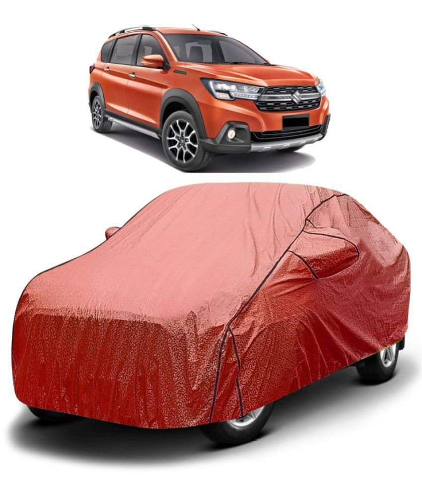     			GOLDKARTZ Car Body Cover for Maruti Suzuki All Car Models With Mirror Pocket ( Pack of 1 ) , Red