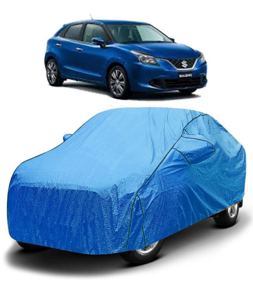     			GOLDKARTZ Car Body Cover for Maruti Suzuki Baleno With Mirror Pocket ( Pack of 1 ) , Blue