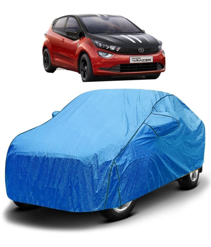     			GOLDKARTZ Car Body Cover for Tata All Car Models With Mirror Pocket ( Pack of 1 ) , Blue