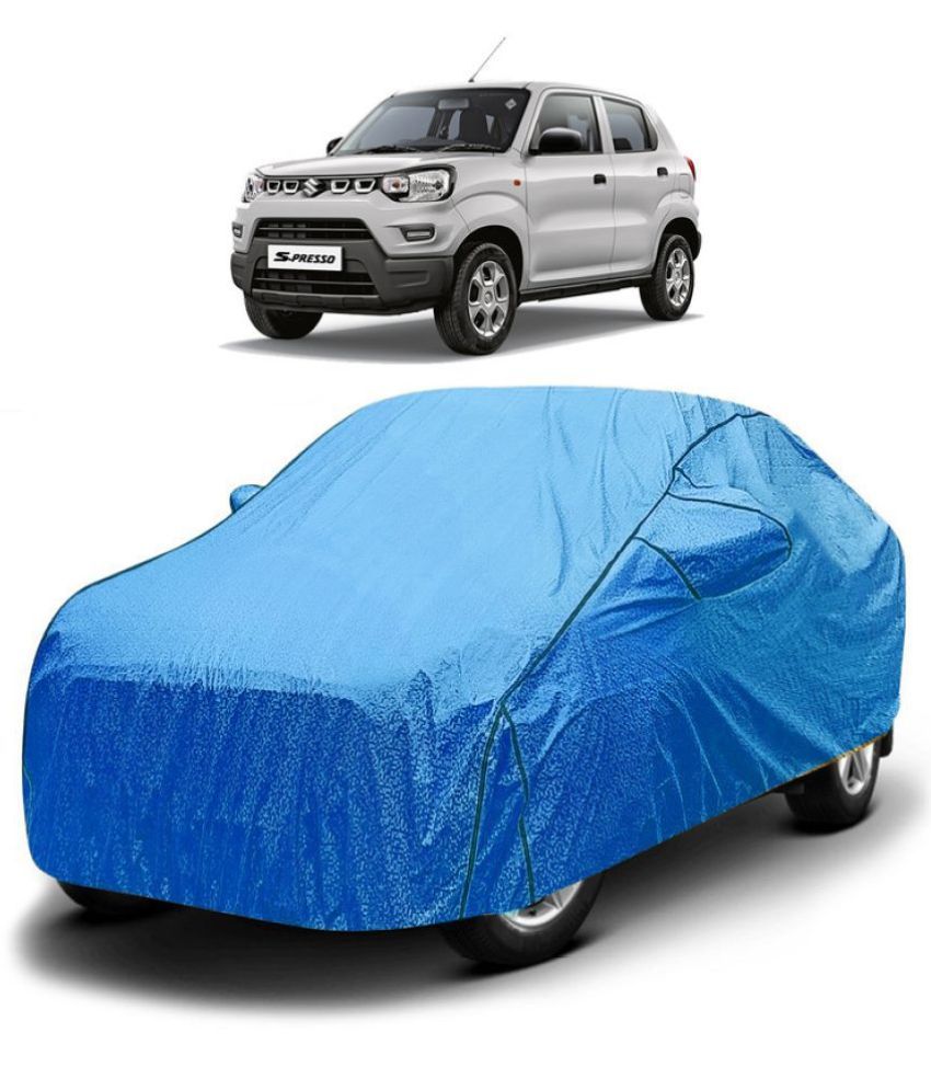     			GOLDKARTZ Car Body Cover for Maruti Suzuki All Car Models With Mirror Pocket ( Pack of 1 ) , Blue