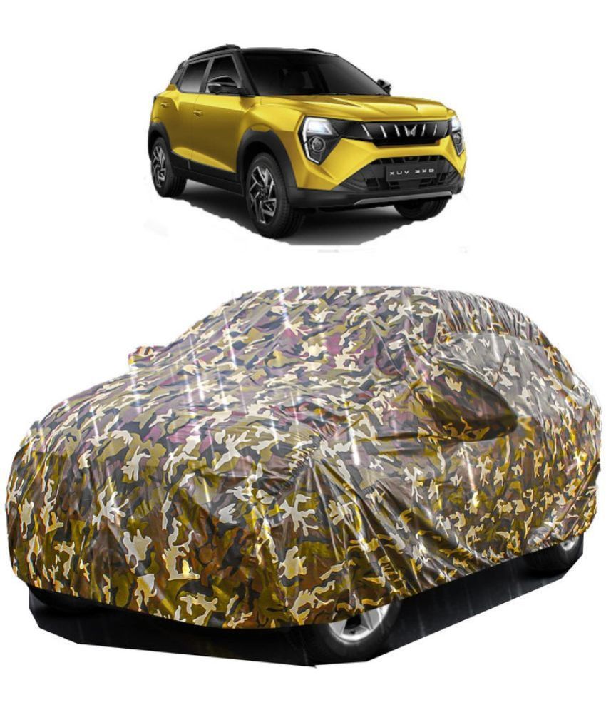     			GOLDKARTZ Car Body Cover for Mahindra XUV300 With Mirror Pocket ( Pack of 1 ) , Multicolour