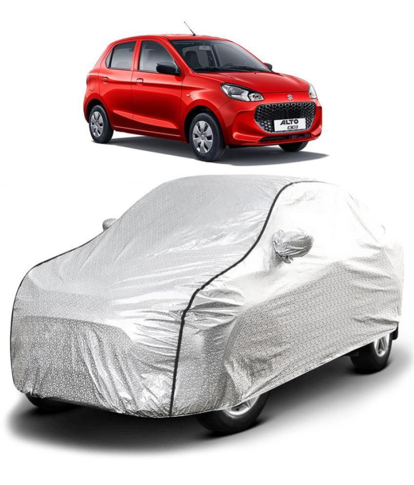     			GOLDKARTZ Car Body Cover for Maruti Suzuki Alto With Mirror Pocket ( Pack of 1 ) , Silver